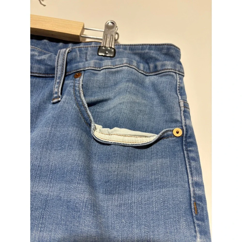 Madewell Women Size 35 Blue Cali Demi-Boot Jeans - Picture 4 of 14